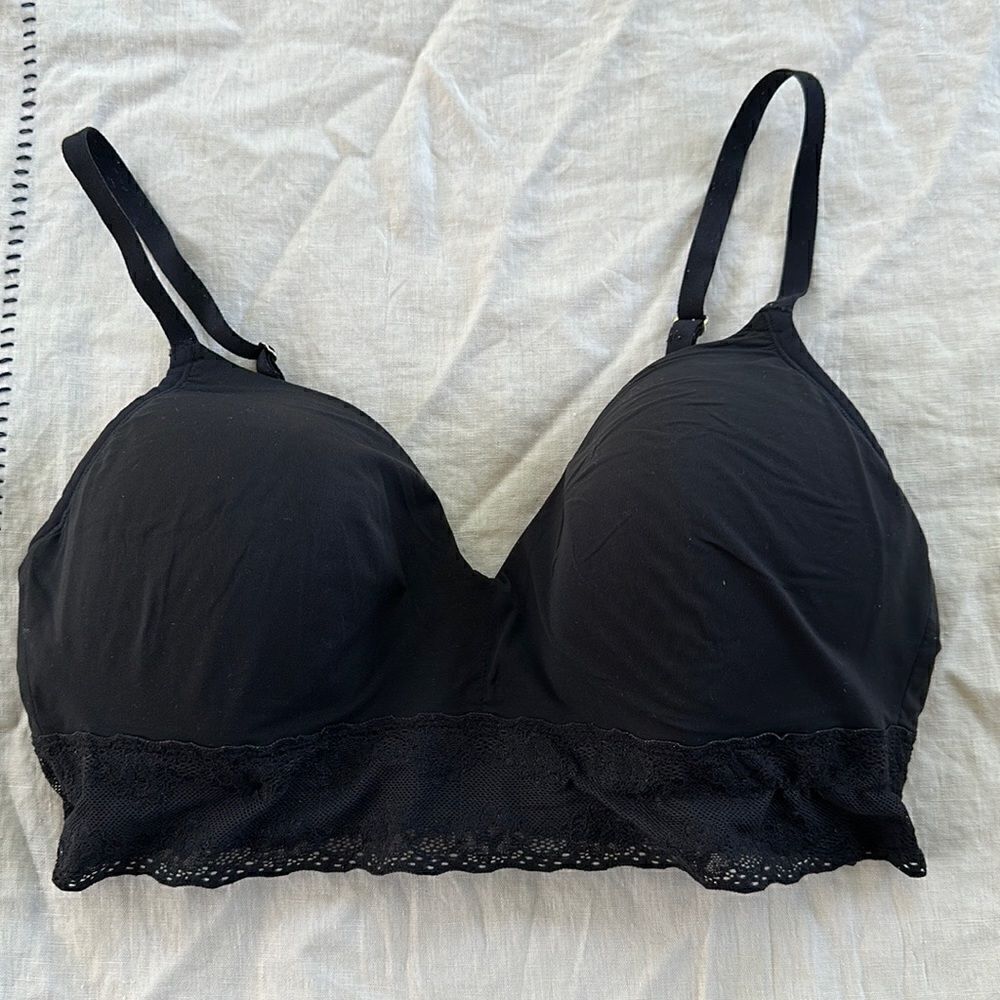Natori Black supportive Bra 34DD